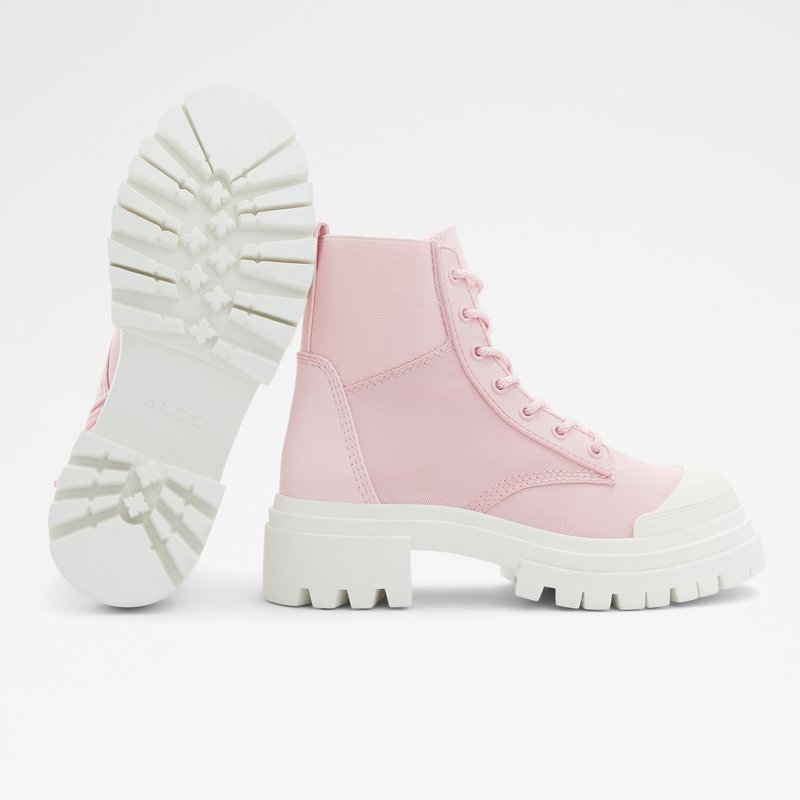 Bottes de combat Aldo Charline Femme Rose | UABDVQ-149