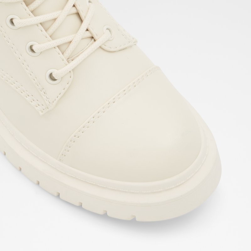 Bottes de combat Aldo Goer Femme Blanche | CWAOEX-986