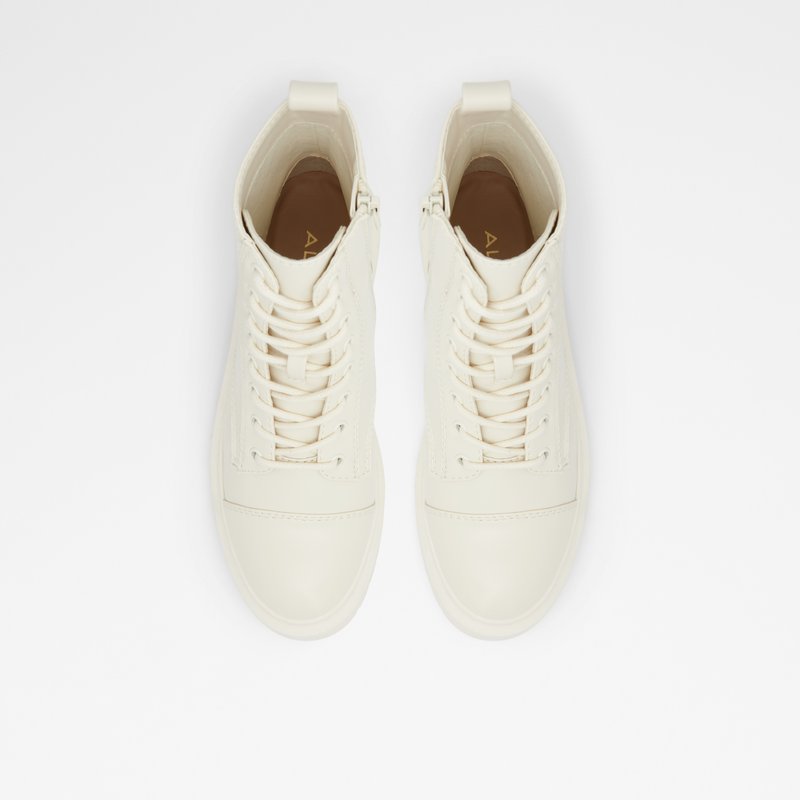 Bottes de combat Aldo Goer Femme Blanche | CWAOEX-986