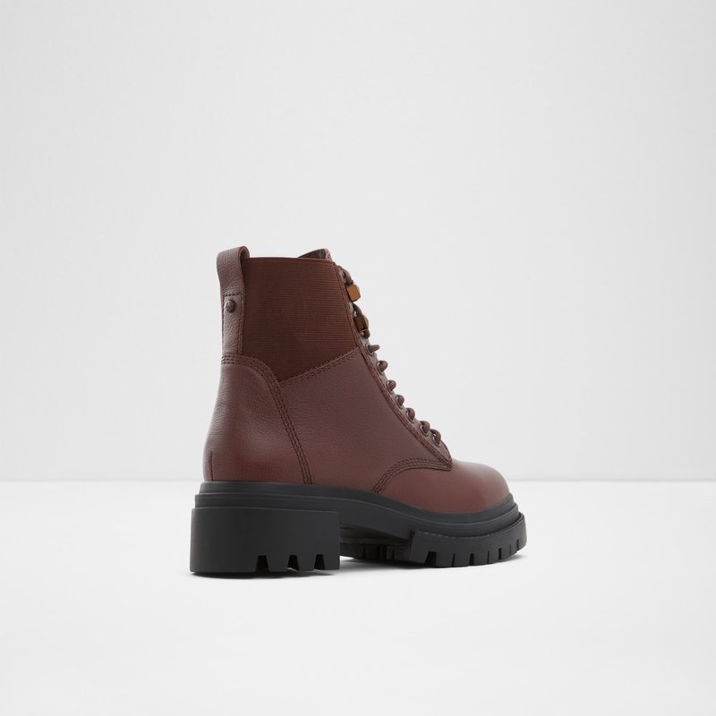 Bottes de combat Aldo Leap Femme Marron | UXKYVF-754