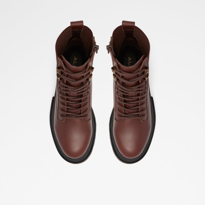 Bottes de combat Aldo Leap Femme Marron | UXKYVF-754
