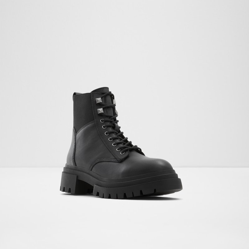 Bottes de combat Aldo Leap Femme Noir | UODMWT-768