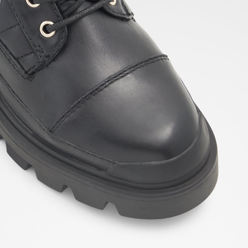 Bottes de combat Aldo Quilt Femme Noir | WRDBGZ-863