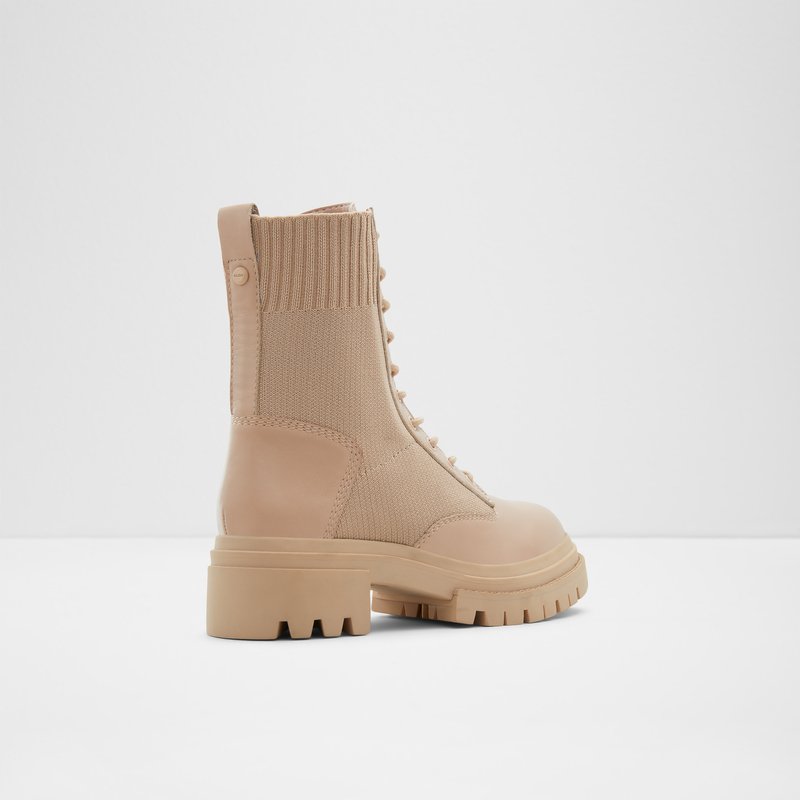Bottes de combat Aldo Reflow Femme Bone | FOEDGZ-972