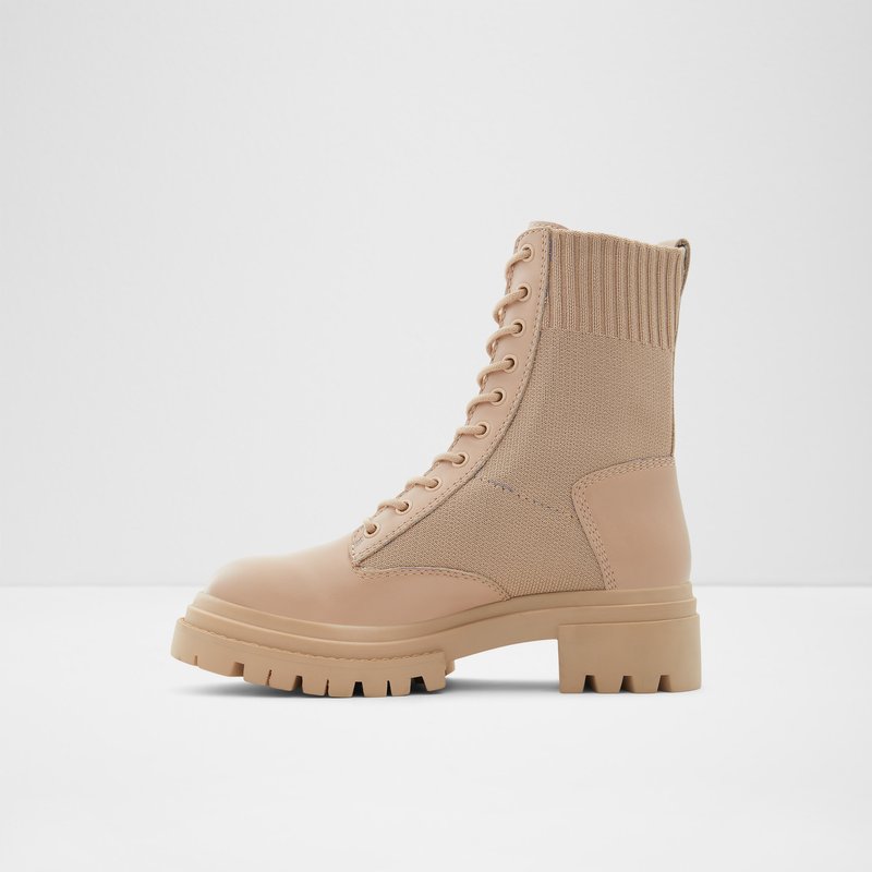 Bottes de combat Aldo Reflow Femme Bone | FOEDGZ-972