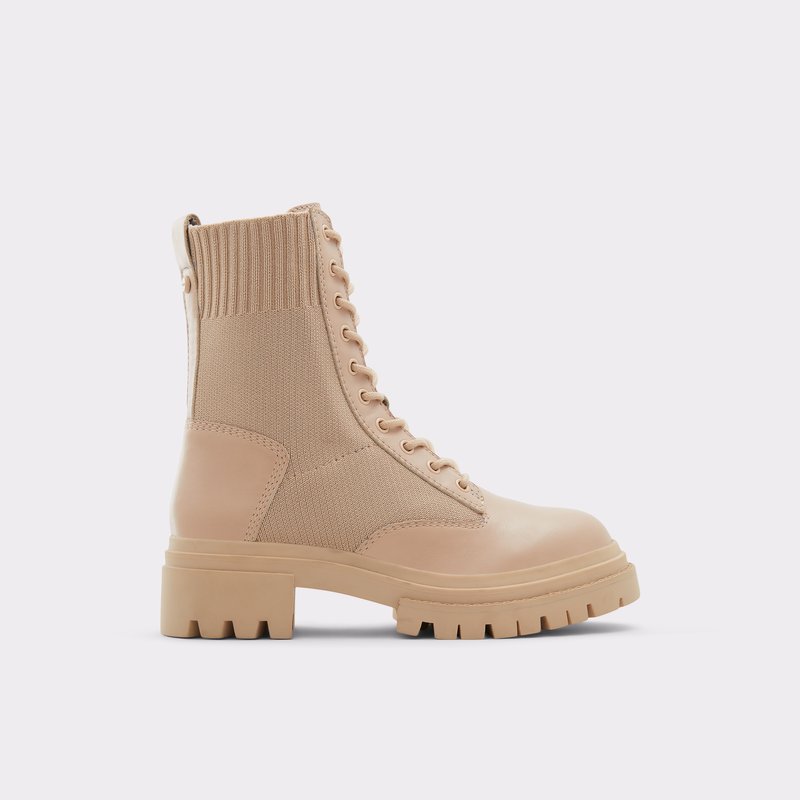 Bottes de combat Aldo Reflow Femme Bone | FOEDGZ-972