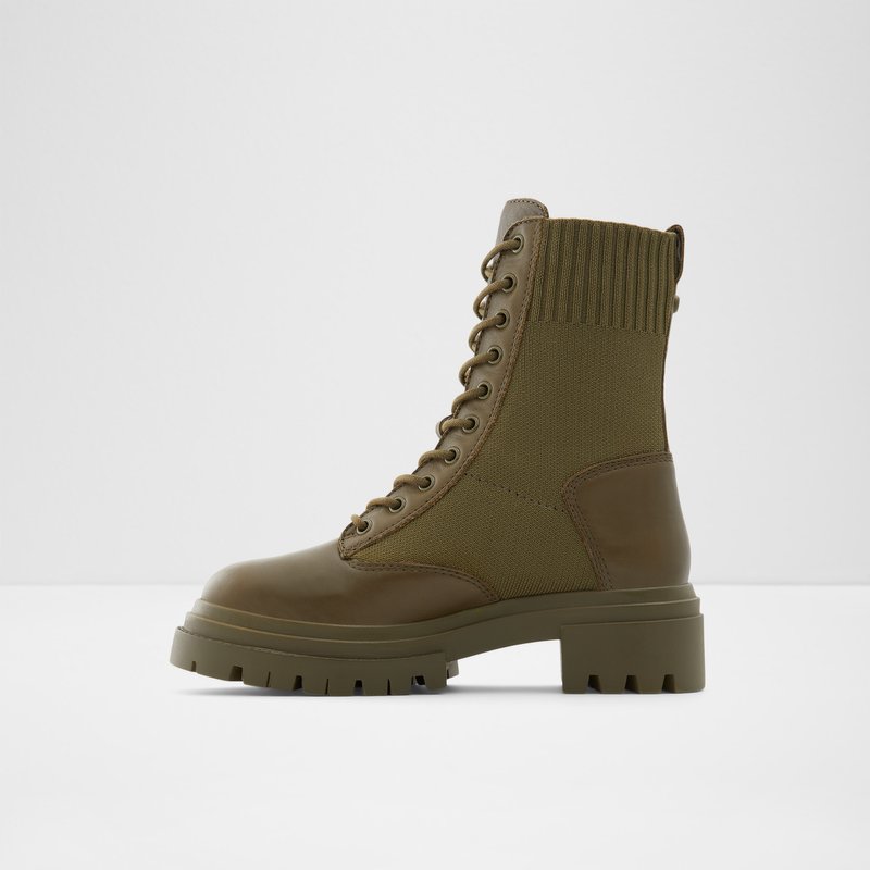 Bottes de combat Aldo Reflow-w Femme Kaki | KPYLCR-065