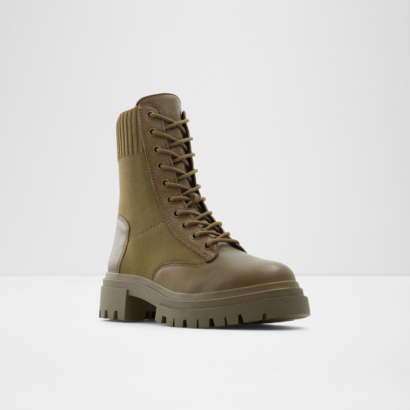 Bottes de combat Aldo Reflow-w Femme Kaki | KPYLCR-065