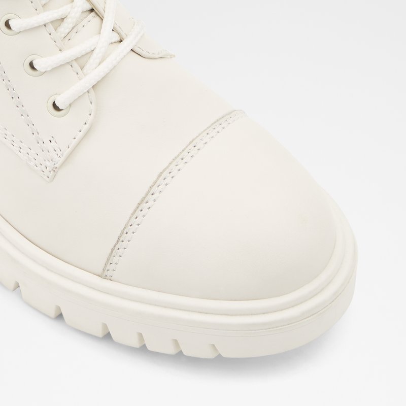 Bottes de combat Aldo Reilly Femme Blanche | LPVZKC-531