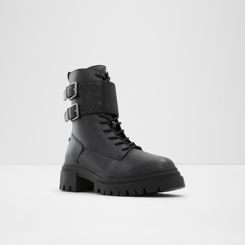 Bottes de combat Aldo Woa Femme Noir | JRPIVT-701