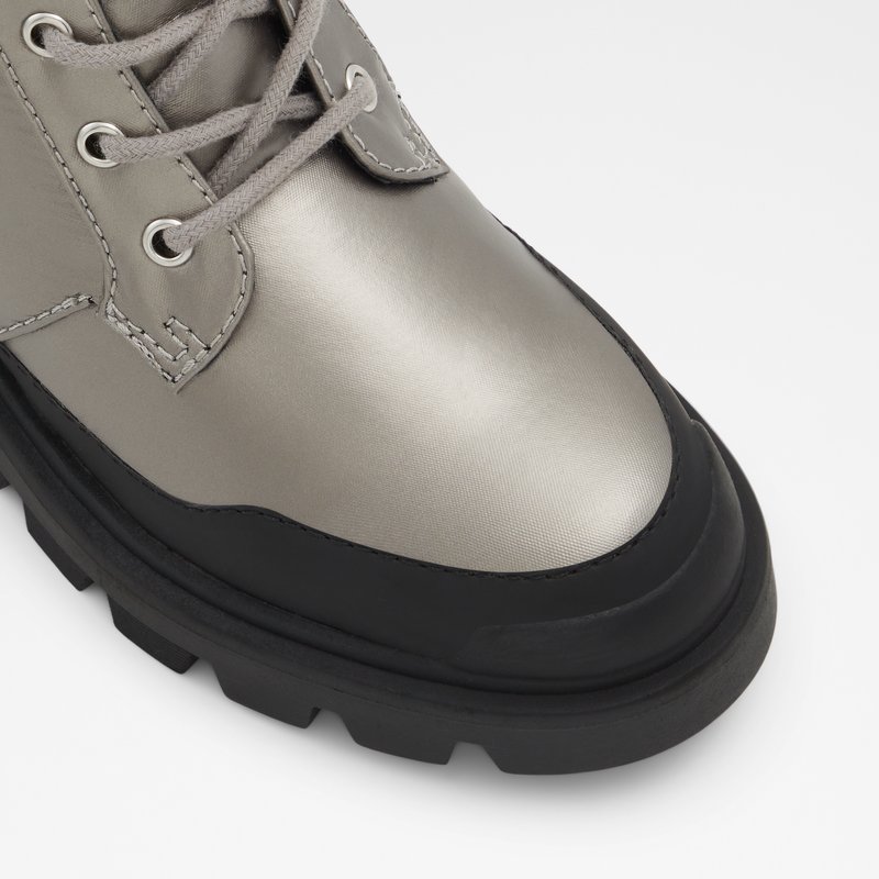 Bottes de combat Aldo Yuclya Femme Argent | WRZAYD-579