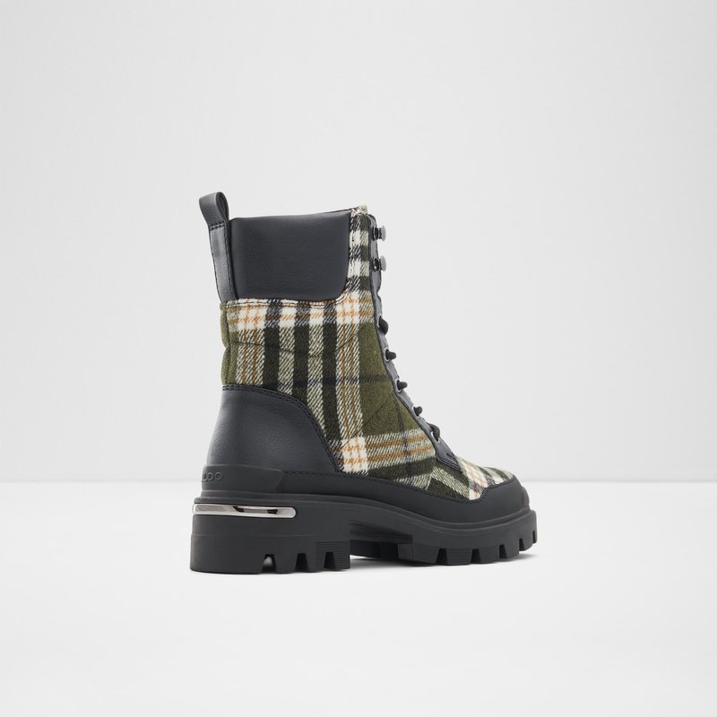 Bottes de combat Aldo Yuclya Femme Kaki | DHKFYQ-796