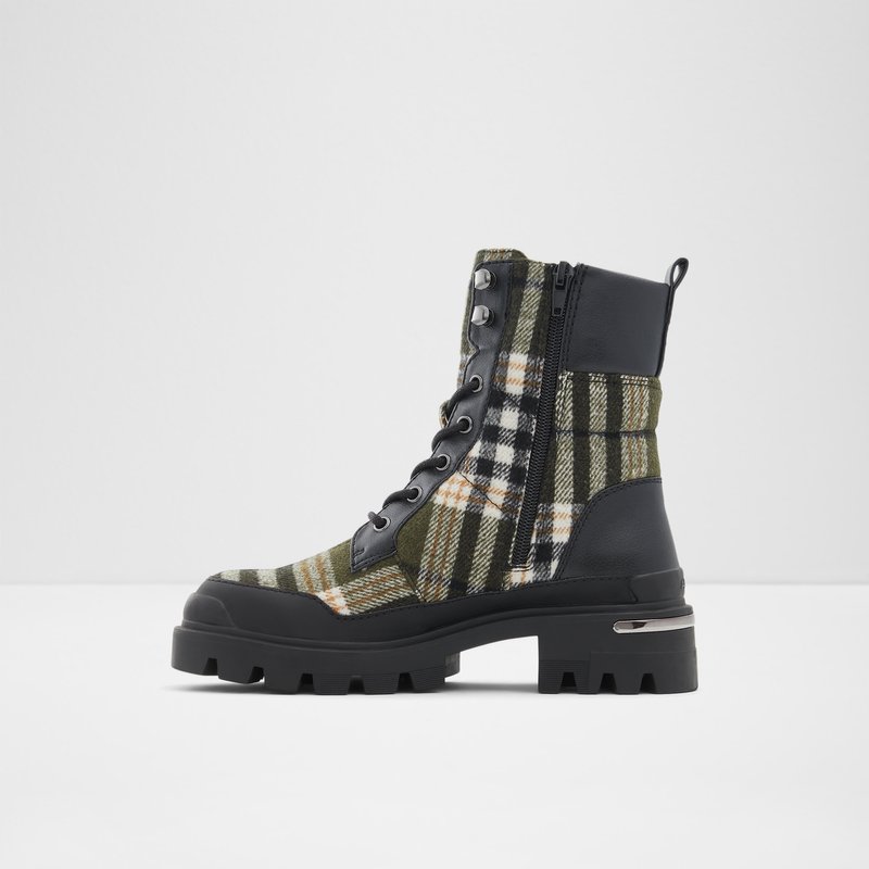 Bottes de combat Aldo Yuclya Femme Kaki | DHKFYQ-796