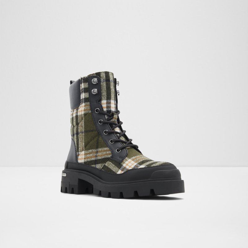 Bottes de combat Aldo Yuclya Femme Kaki | DHKFYQ-796