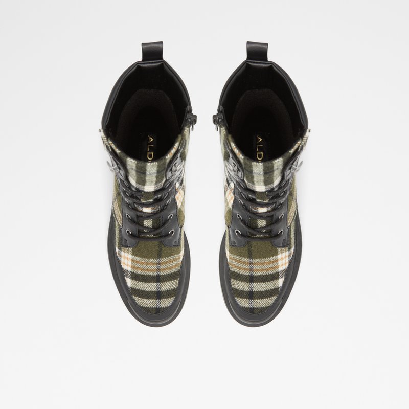 Bottes de combat Aldo Yuclya Femme Kaki | DHKFYQ-796
