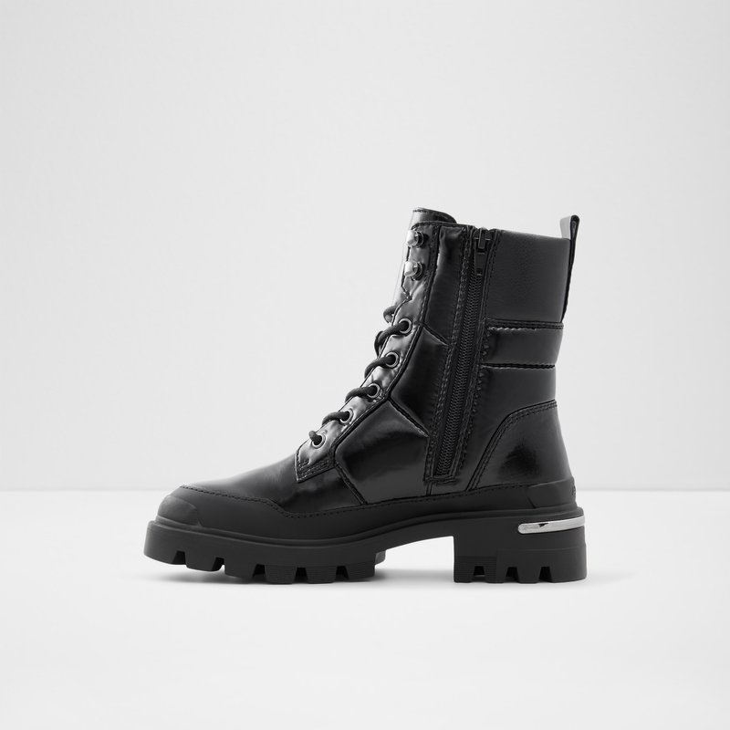 Bottes de combat Aldo Yuclya Femme Noir | AHPLRQ-745