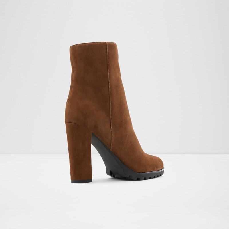 Bottines Aldo Tealith Femme Marron | QMGCNT-426