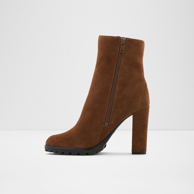 Bottines Aldo Tealith Femme Marron | QMGCNT-426