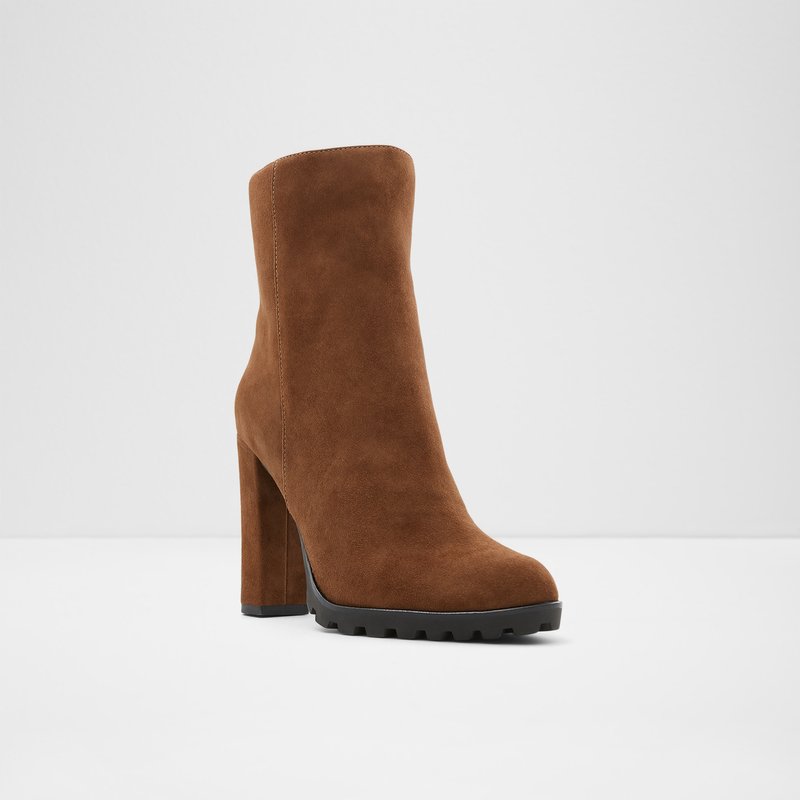 Bottines Aldo Tealith Femme Marron | QMGCNT-426
