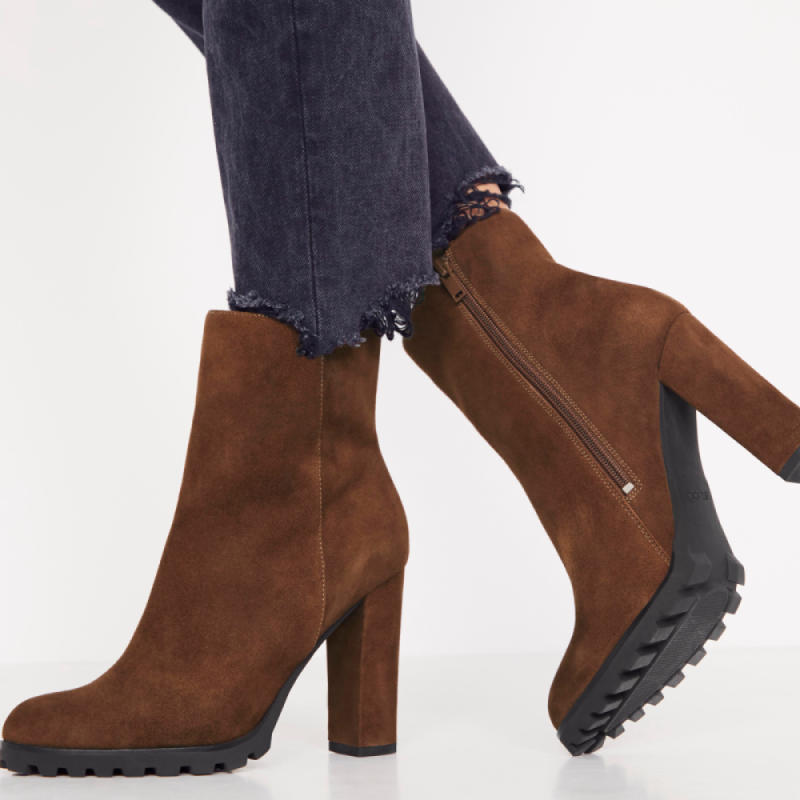Bottines Aldo Tealith Femme Marron | QMGCNT-426