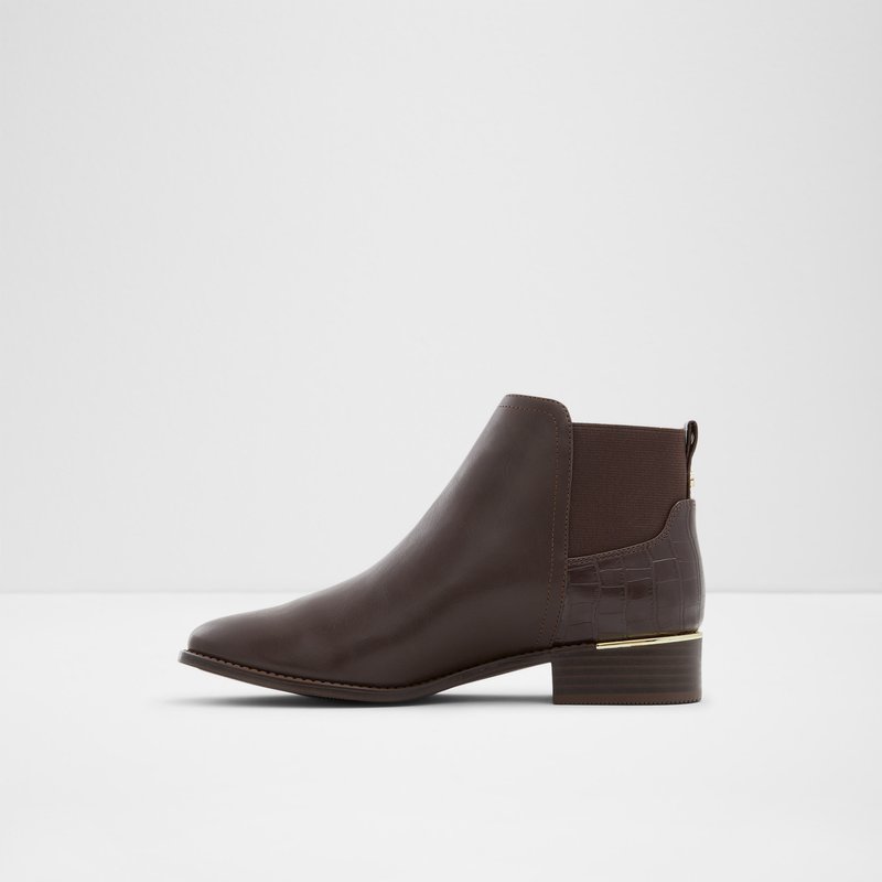 Bottines Chelsea Aldo Abyviel Femme Marron | DTJEZR-718