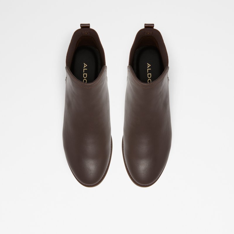 Bottines Chelsea Aldo Abyviel Femme Marron | DTJEZR-718