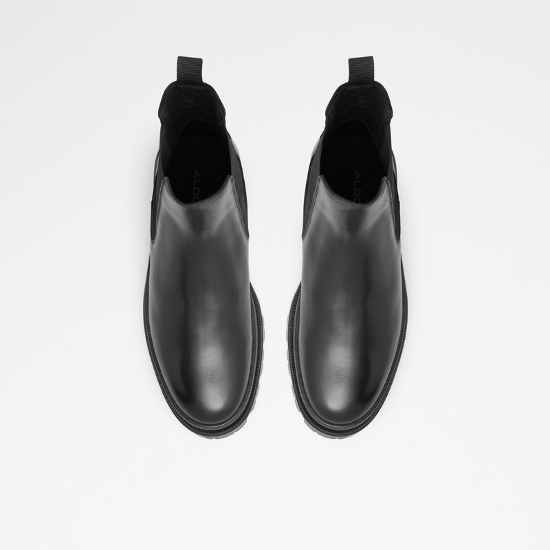 Bottines Chelsea Aldo Alencia Homme Noir | MYQNRP-390