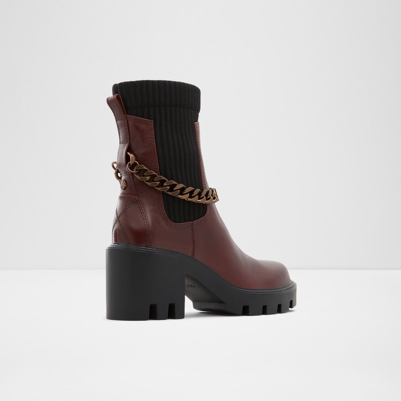 Bottines Chelsea Aldo Allout Femme Marron | NTGFSK-542