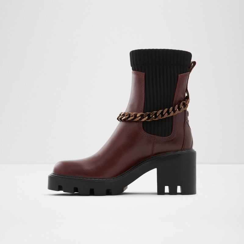 Bottines Chelsea Aldo Allout Femme Marron | NTGFSK-542