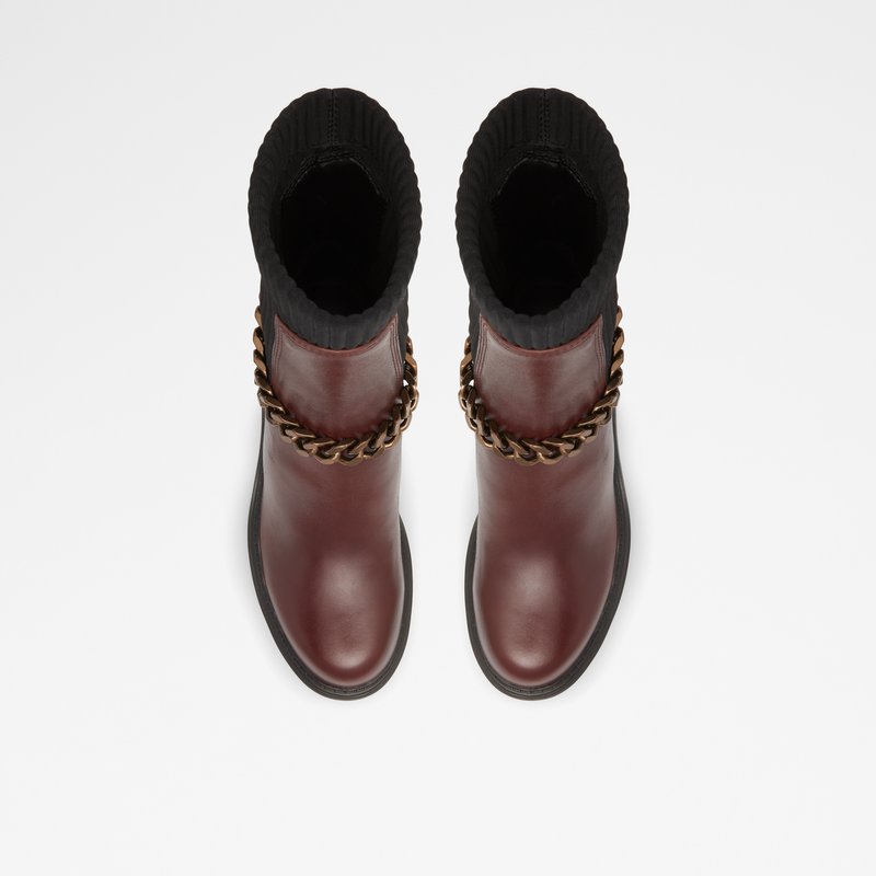 Bottines Chelsea Aldo Allout Femme Marron | NTGFSK-542