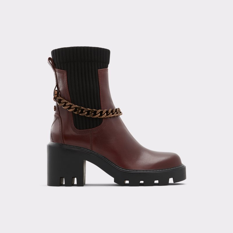 Bottines Chelsea Aldo Allout Femme Marron | NTGFSK-542
