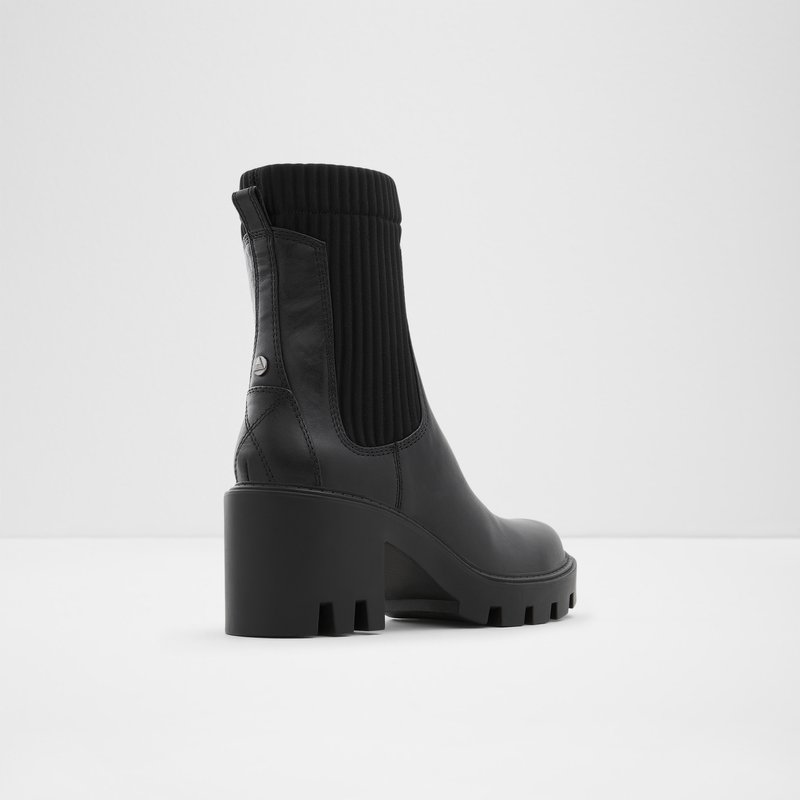 Bottines Chelsea Aldo Allout Femme Noir | JWNHQZ-814