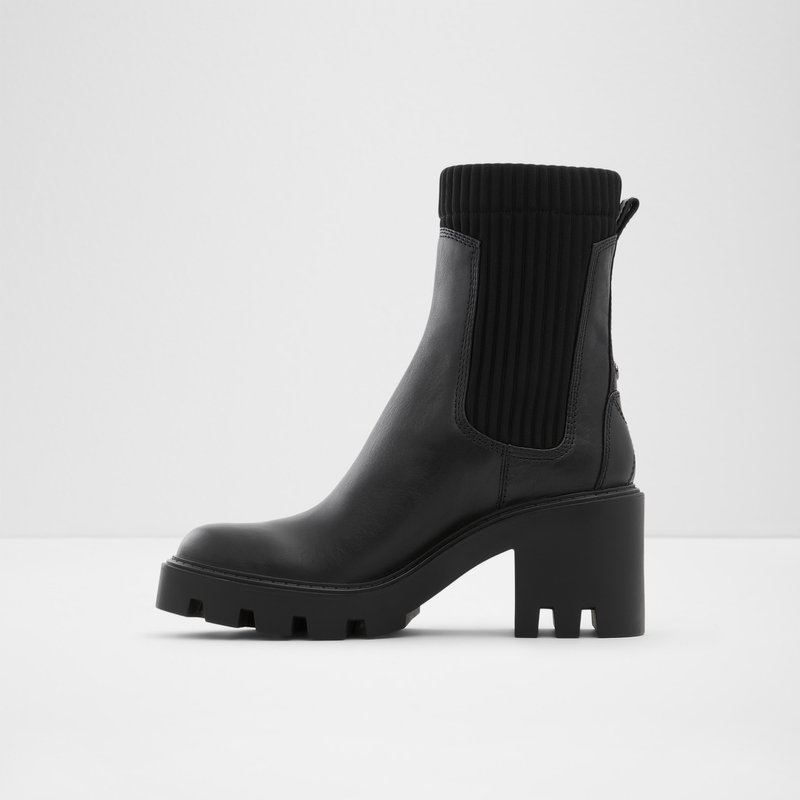 Bottines Chelsea Aldo Allout Femme Noir | JWNHQZ-814