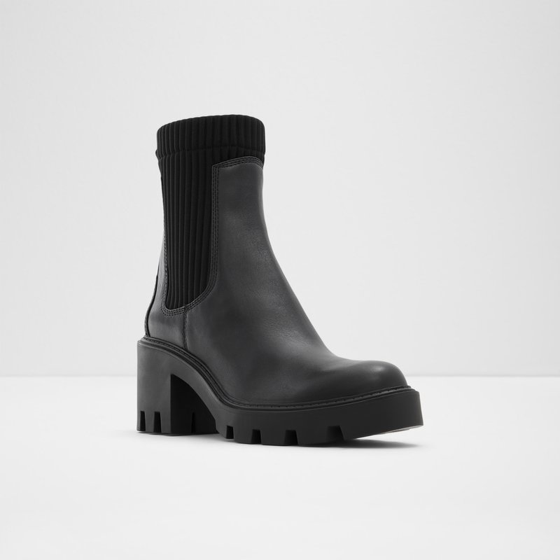 Bottines Chelsea Aldo Allout Femme Noir | JWNHQZ-814