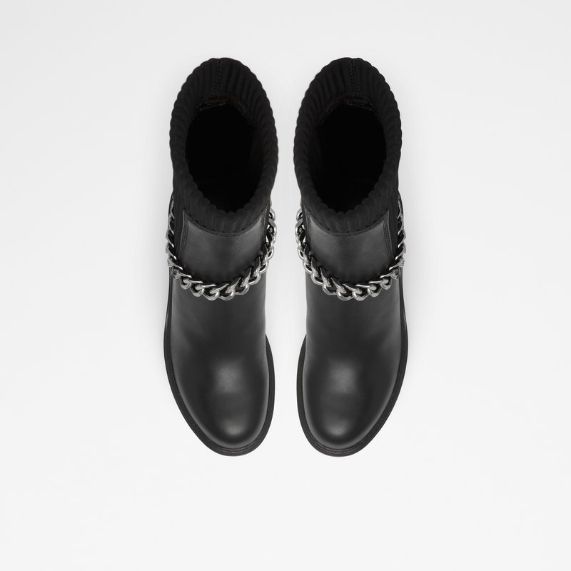 Bottines Chelsea Aldo Allout Femme Noir | RUEJVG-571