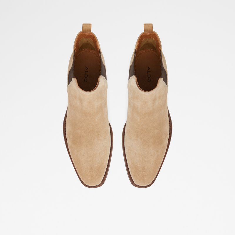 Bottines Chelsea Aldo Gweracien Homme Marron Clair | MKGJST-703