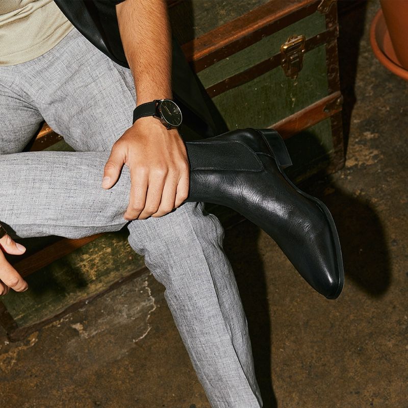 Bottines Chelsea Aldo Phayao Homme Noir | GYLZQT-941