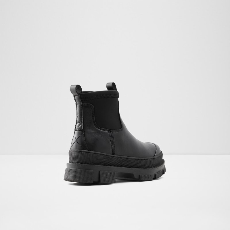 Bottines Chelsea Aldo Puddle Femme Noir | BSPHMG-273