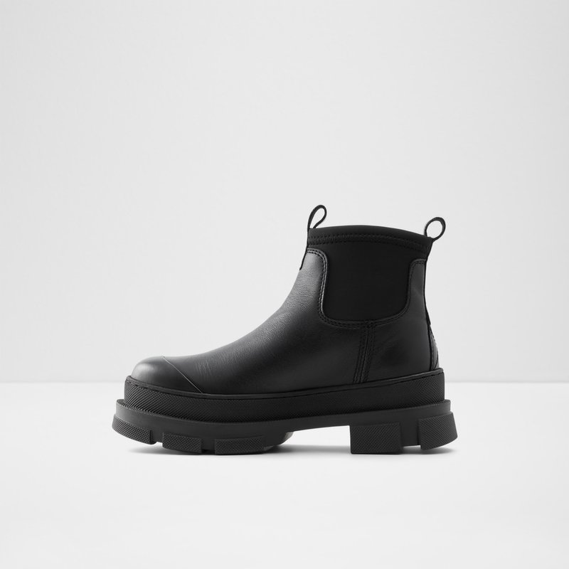 Bottines Chelsea Aldo Puddle Femme Noir | BSPHMG-273