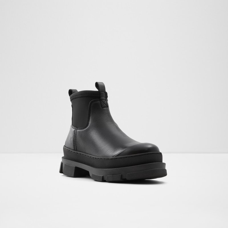 Bottines Chelsea Aldo Puddle Femme Noir | BSPHMG-273