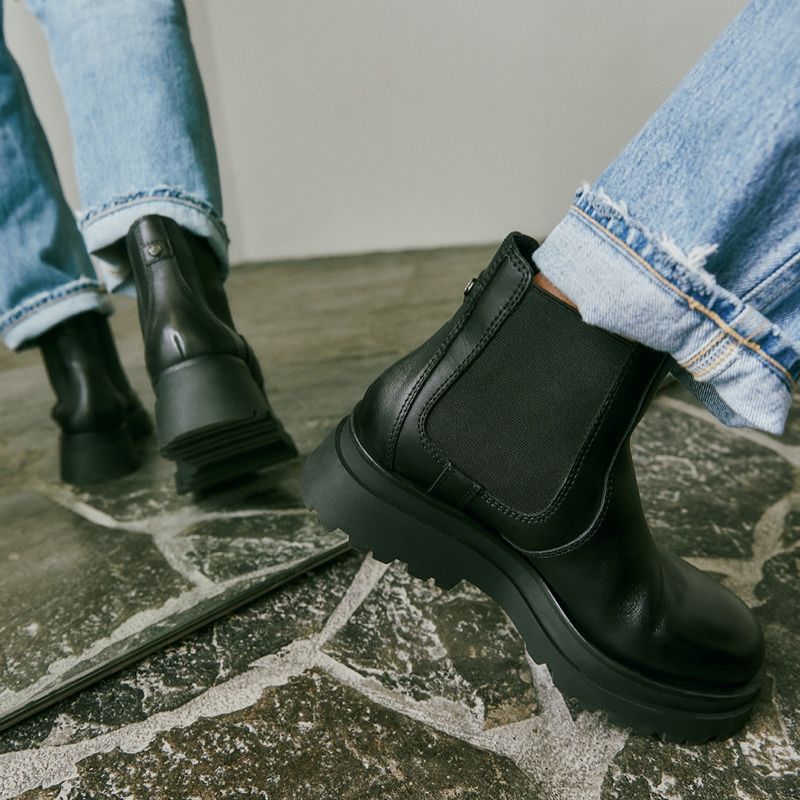 Bottines Chelsea Aldo Stompd Femme Noir | WGVZSL-850