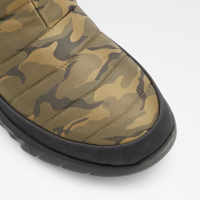 Chaussons Aldo Pufferlounge Homme Vert | JAHXRP-510