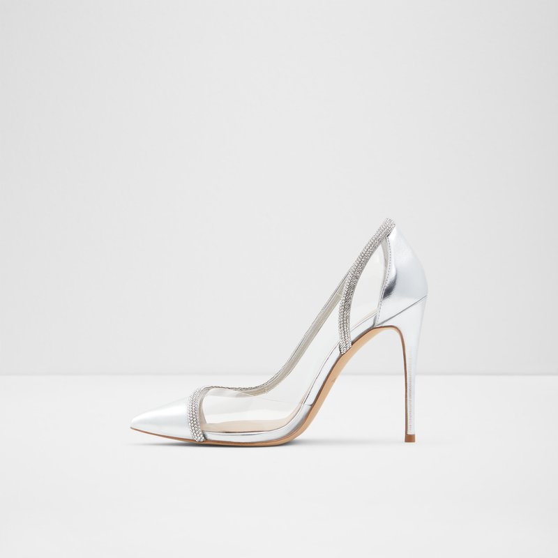 Escarpins Aldo Fibeth Femme Argent | TCGZVJ-216