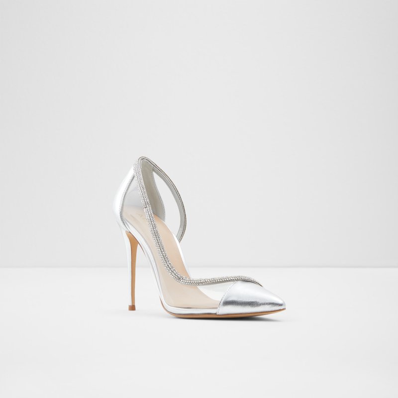 Escarpins Aldo Fibeth Femme Argent | TCGZVJ-216