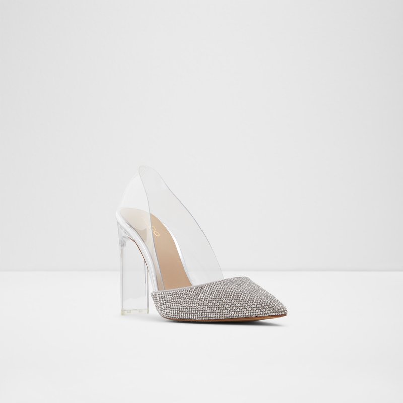 Escarpins Aldo Violetta Femme Argent | TEMOUC-962