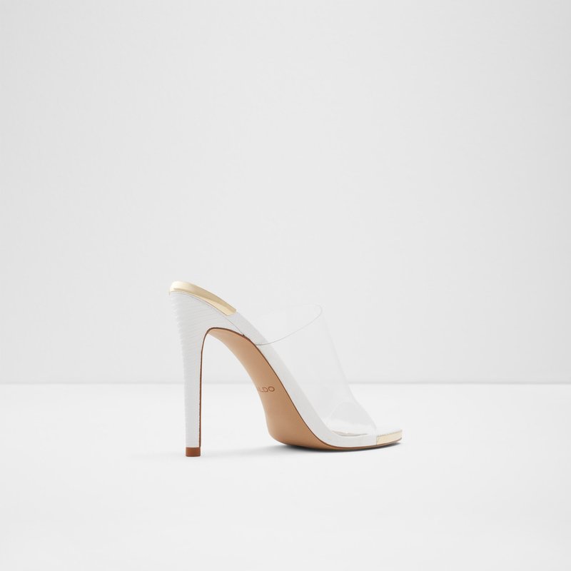 Heeled Sandals Aldo Afeadan Femme Blanche | SGMCHR-580