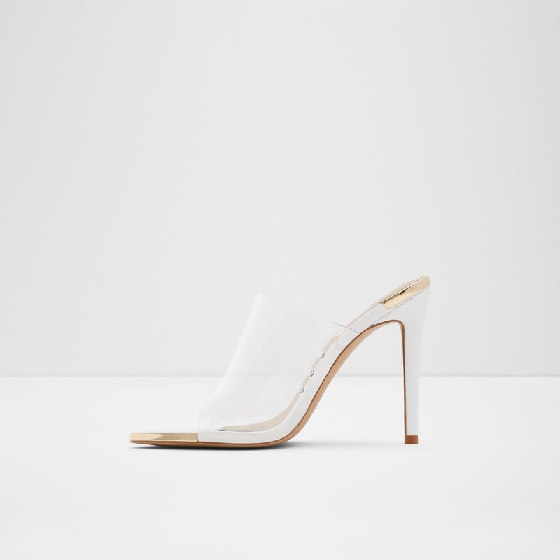 Heeled Sandals Aldo Afeadan Femme Blanche | SGMCHR-580