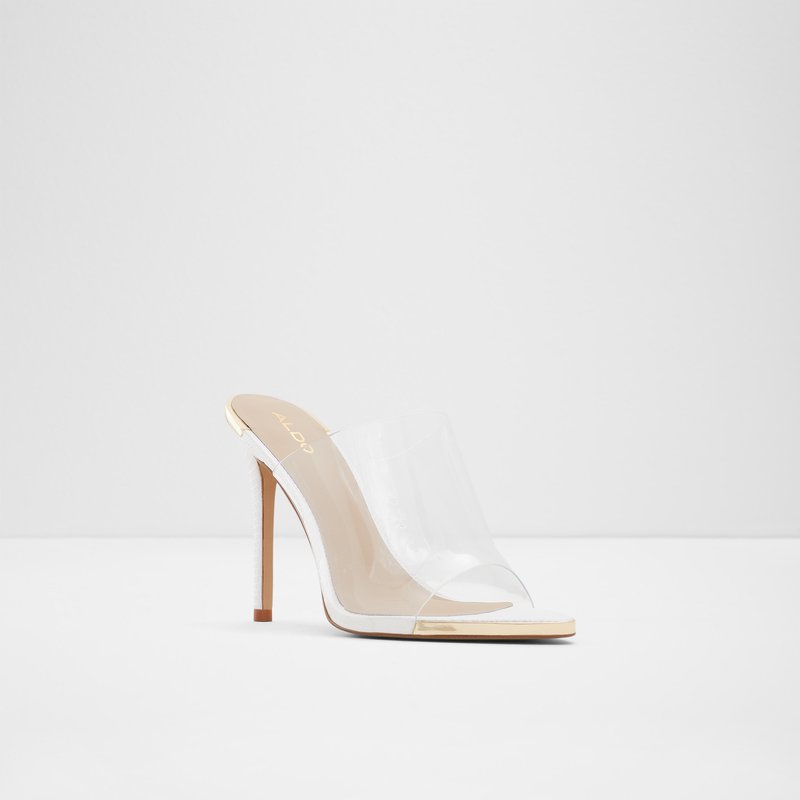 Heeled Sandals Aldo Afeadan Femme Blanche | SGMCHR-580