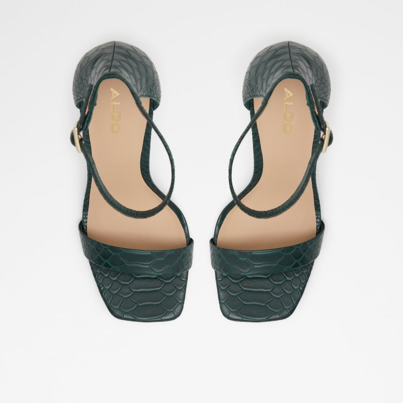 Heeled Sandals Aldo Afendaven Femme Vert Foncé | TPVZYA-695