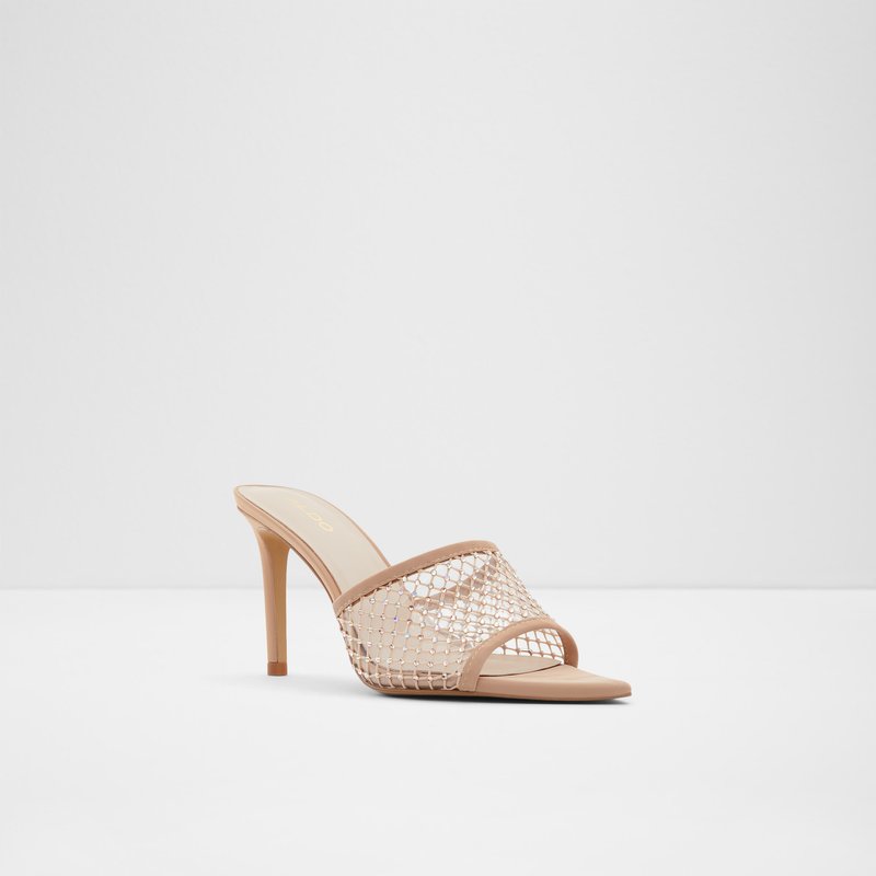 Heeled Sandals Aldo Fluri Femme Bone | FAEBJD-315